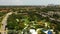 Aerial video Joseph Scavo Park Hallandale FL USA