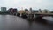 Aerial video Longfellow Bridge Boston