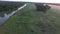 Aerial video of the Pedernales river in Stonewall.