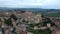 Aerial Video - Pollenza, Ancient city in Marche Italy
