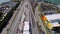 Aerial video of the Port of Miami Tunnel