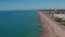 Aerial Video seafront towards Bognor Regis