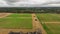 Aerial video sports soccer fields