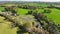 Aerial Video of St Patricks Chapel Crebilly County Antrim Northern Ireland