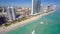 Aerial video Sunny Isles Beach FL