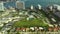 Aerial video Treasure Island Elementary School Miami FL
