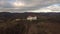 Aerial video of Veliki Tabor Castle, Zagorje, Zagreb, Croatia