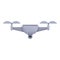 Aerial videography icon cartoon vector. Camera drone