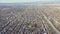 Aerial view of 110 freeway near Los Angeles, California