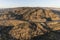 Aerial View 118 Freeway Mountain Pass near Los Angeles