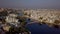 Aerial view 4k video by drone of Lake Pichola And City Palace, Udaipur, Rajasthan, India