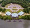 Aerial view of 5 Rivers Nature Center in Spanish Fort, Alabama