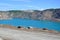 Aerial view of Abestos mine, Asbestos, Quebec,