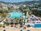 Aerial View: Acapulco Aquatic Center - Horizontal Perspective