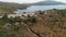 Aerial view of Acquarilli Beach, Elba Island