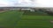 Aerial view of agriculture natural field, Netherlands