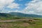 Aerial view of an airstrip in Canaima village, Venezue