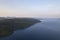 Aerial view of Akyaka - MuÄŸla Turkey