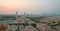 Aerial View of the Al Fateh Grand Mosque in Manama of Bahrain During Sunset