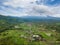 Aerial view of Amed in Bali, Indonesia