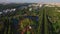 Aerial View of Amusment Park