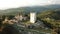 Aerial view on Anacopia fortress and Iverian Mountain