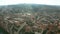 Aerial view of ancient Forte di Belvedere, Palazzo Pitti palace and riverfront houses in Florence, Italy