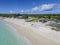 Aerial view of Anguilla Beaches