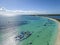 Aerial view of Anguilla Beaches