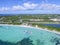 Aerial view of Anguilla Beaches