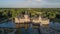 Aerial view of Anholt castle