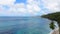 Aerial view of Anse Takamaka Bay 3, Mahe Island, Seychelles