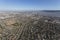 Aerial view of Anza Ave near Del Amo Blvd in Torrance California