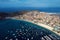 Aerial view of Arraial do Cabo beach, Rio de Janeiro, Brazil