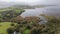 Aerial view of the Atlantic coast by Ardara in County Donegal - Ireland
