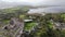 Aerial view of the Atlantic coast by Ardara in County Donegal - Ireland