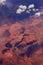 Aerial view of Ayers Rock