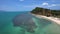 Aerial view of Baan Tai Beach in the north of Koh Samui island, Thailand