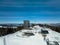 Aerial view of Bachledova dolina in the village of Zdiar in Slovakia