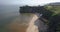 Aerial view of Balangan beach