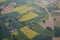 Aerial view of the balloon of the city of Bautzen, Saxony