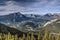 Aerial View of Banff from Atop Sulphur Mountain