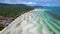 Aerial view of Bang Makham Beach in koh Samui, Thailand