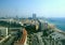 Aerial View Of The Barceloneta Beach From The Cable Car
