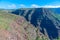 Aerial view of Barranco de Arure at La Gomera, Canary Islands, Spain