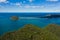 Aerial view of Barrenjoey Head and Palm Beach