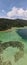 Aerial View of The Beach Area of Islands Along Kota Kinabalu, Borneo Malaysia