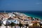 Aerial view on the beach Morro Jable, Fuerteventura