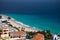 Aerial view on the beach Morro Jable, Fuerteventura