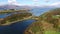 Aerial view of the beautiful aeria between Portnacroish and Appin - Scotland